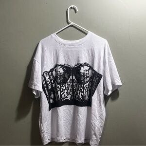 bar iii corset t shirt